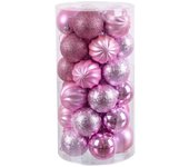 LILI HOME Pack de Decoración Navideña de 79 Piezas Contenido del Pack: Árbol de Navidad, Guirnaldas Navideñas, Tiras de Luces LED, Bolas de Navidad, Colgantes Temáticos, Estrella de Punta y mas.
