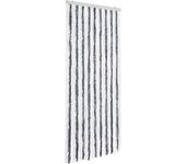 vidaXL Cortina Mosquitera Chenilla 56x200 cm Extraíble Puerto Color Azul,  Beige,  beige y marrón claro y mas