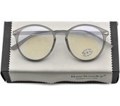 Photochromic Anti Blue Rays Computer Glasses Women Vintage Round Frame Gaming Glasses Men Anti Eyestrain Light Blocking Eyewear
