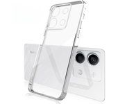 Luxury electroplated HD transparent shell for Redmi Note 13 4G 5G 12 11 10 9 7 8 PRO K 70 60 E 50 40 30 S Shockproof phone case