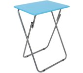 Mesa Plegable Portatil The Secret Home - Madera Multifuncional - 48x66x38 Cm - Ideal para Terraza, Balcón, Camping