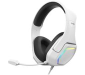 Auriculares Gaming con Micrófono Krom Kopa 7.1/ USB 2.0/ Blancos
