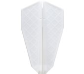 Plumas Cosmo Darts Flights Flight Pro S-1 White  Dardos,Plumas,Plumas Cosmo Darts (Fit Flight),V Series Cosmo Darts