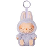 Labubu los monstruos latido del corazón Macaron cara esmaltada estatuilla de Pvc adorno de mesa muñeca Kawaii regalo de cumpleañ