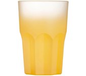 Luminarc Vaso Alto Vidrio Verano Naranja Mate 40CL Francés Fácil Limpieza Apto Frigorífico
