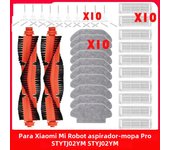 For Xiaomi Mi Robot Vacuum Mop 2S / Mop P / Mop Pro / XMSTJQR2S / STYTJ02YM Replacement Parts Main Side Brush Hepa Filter Mop