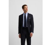 Silbon - Americana traje natural stretch dark navy