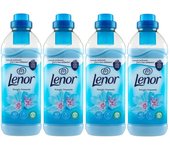 LENOR Suavizante Concentrado, Pack Ahorro 4X40 Lavados, TOTAL 160 Dosis, Suavizante Para Lavadora, Frescor Duradero y Ropa Fresca