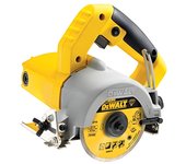 DEWALT DWC410-QS - Sierra circular de mano 1300W, incluye disco diamante Ø 110 mm