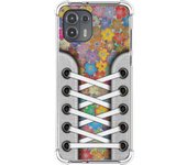 Funda Silicona Antigolpes para Motorola Edge 20 Lite diseño Zapatillas 05 Dibujos