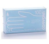 Corysan Guantes Vinilo Talla Mediana 100Uds