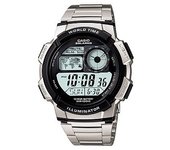 Reloj casio caballero AE-1000WD-1AV digital correa metálica plateada AE1000WD1AV