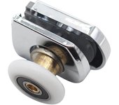 2024 Bathroom Door Rollers Home Pulley Wheels Glass Sliding Aluminum Shower Room Cabin Replacement Doors Accessories