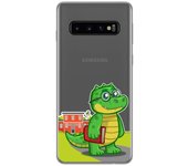 Tumundosmartphone Funda Gel Transparente Samsung Galaxy S10 Plus Personalizada con Dibujo Coco