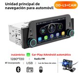 1 din 5inch android car radio wired/Wireless Carplay Universal GPS Car multimedia stereo MP5 player built-in FM radio Bluetooth