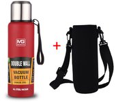 UPORS Large Capacity Stainless Steel Thermos Portable Vacuum Flask Insulated Tumbler with Rope Thermo Bottle 500/700/1000/1500ml