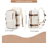 Mochara De Viajes Para Avión Cabin Airplane 40x30x20 Capacidad De Equipaje Para Hombres Y Mujeres With Portátil De 15,6 Pulgadas