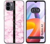 Funda Silicona compatible con Xiaomi Redmi A2 diseño Mármol 04 Dibujos