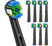 4pcs Replacement Brush Heads for Oral b Braun Floss Action Pro 7000 Pro 1000 Pro 3000 Pro 5000 Vitality Toothbrush Models