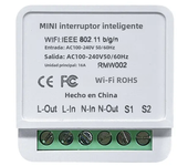 16A/20A WiFi Mini Smart Switch Module 2-way Control Cozy Life APP Remote Control for Alexa Google Home Automation Voice Control