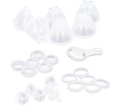 6 piezas separador de yema de huevo contenedor de huevos multifuncional vaporizador de huevos accesorios de cocina