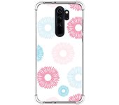 Funda Silicona Antigolpes para Xiaomi Redmi Note 8 Pro diseño Flores 06 Dibujos