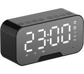 Altavoz inalámbrico Bluetooth Q5 con espejo, reloj despertador multifunción, tarjeta inteligente, mini altavoz de regaloNecklaces and PendantsAccessories & Gifts