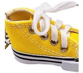 Lindo Mini zapatillas de lona zapatos llavero Hola superior zapatos deportivos llavero tenis llavero para bicicleta motocicleta llavero colgantes