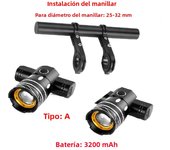 Electric Scooter LED Lamps Headlight USB Rechargeable Zoomable Bike Light for Xiaomi 1S M365 PRO2 Ninebot Skateboard Accessories