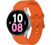 official Silicone Strap For Samsung Galaxy Watch 5 4 44mm 40mm/4Classic 46 42mm Wrist 20mm Bracelet Galaxy Watch 5 Pro 45mm Band