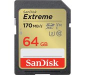 SANDISK EXTREME SDXC 64GB 170/80 MB/s A2