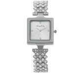 Nuevo reloj para mujer con piedras brillantes, movimiento de cuarzo, correa de brazalete, un reloj de lujo para la mujer