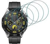 1/5Pcs Hardness Tempered Glass For Huawei Watch GT 4 Screen Protector 41mm 46mm Case-friendly Protective Film for GT4 GT 4
