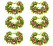 New Baby Girls Moana Garland Flower Wreath Headdress Kid Princess Moana Costume Play Accessory Carnival Vaiana Floral Headwear