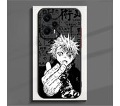 Gojo Jujutsu Kaisen Anime Cover For Xiaomi Poco M6 M5 M4 M3 F5 F4 F3 F2 X5 X4 X3 C55 C51 C50 Pro Frosted Translucent Phone Case