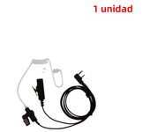 1-5pcs for Baofeng Kenwood UV-5R Radios Microphone Earphone Earbud Headphone 2 Pin Covert Acoustic Tube Earpiece Headset Mic