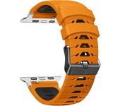 Breathable Silicone Strap For Apple Watch Ultra2 49mm Band Bracelet Wristband For Apple Watch Series 9 8 7 SE 6 45 44 42 41 38mm