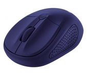 Ratón Mini Inalámbrico Trust Primo/ Hasta 1600 DPI/ Azul mate