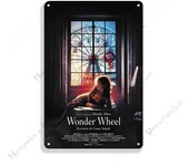 Woody Allen Movie Director Metal Plate Rusty Metal Signs Decorative Plate Metal Plaque Wall Tin Sign Man Cave Club Wall Decor