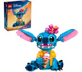 LEGO 43249 Disney  Stitch,Juguete de Construcción para Niños de 9 Años o Más