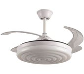 BEL AIR HOME Ventilador de Techo Bel Air Arcos Retráctil Blanco Ø108 Cm