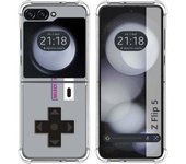 Funda Silicona para Samsung Galaxy Z Flip 5 5G diseño Consola Dibujos