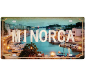 Vintage Ibiza Egypt Munich Haikidiki City Metal Sign License Plate  Wall Art Decor for Home Shop Club Bar  xCM DCA