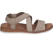 SKECHERS | Sandalias con Cuña Skechers Bobs Desert Kiss Low para Mujer – Sandalia en Color Taupe – Sandalia de Verano sin Cierre – Slip On – Cuña Baja y Cómoda – Vegan – Casual – Versátiles – Modelo 114705-TPE