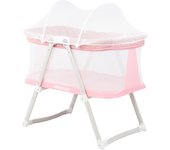 Cuna Moisés Cuna Mom & Me Rosa de Kikkaboo: Comodidad, Cercanía y Seguridad para los Primeros Meses del Bebé