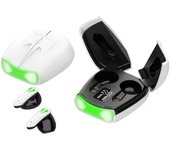 KS35 Pro Scissor-Door Bluetooth Headphones TWS Wireless Gaming Earbuds with LED Display Low Latency Super Long Battery Life