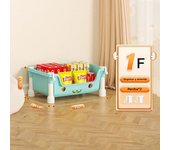 Toy Storage Trolley Rotating Children's Toy Storage Racks Pulley Kitchen Storage Rack Household Mobile Trolleyarrange