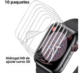 Screen Protector For Apple Watch 44mm 40mm 45mm 41mm 42mm iwatch 6 SE HD FILM Glass Protective Apple watch series 7 8 9 Ultra 2
