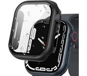 PC Colorful Watch Case Built-in Tempered Glass for Apple Watch 45mm 40mm 44mm 41mm IWatch Series 9 8 7 6 SE 5 Coverage Cover