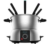 CECOTEC 08018 Fondue Eléctrica 1000W: Disfruta Queso, Chocolate y Aceite con Estilo y Facilidad